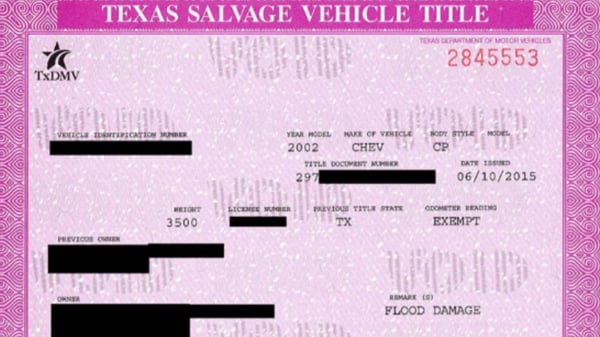 Salvage Title Banner