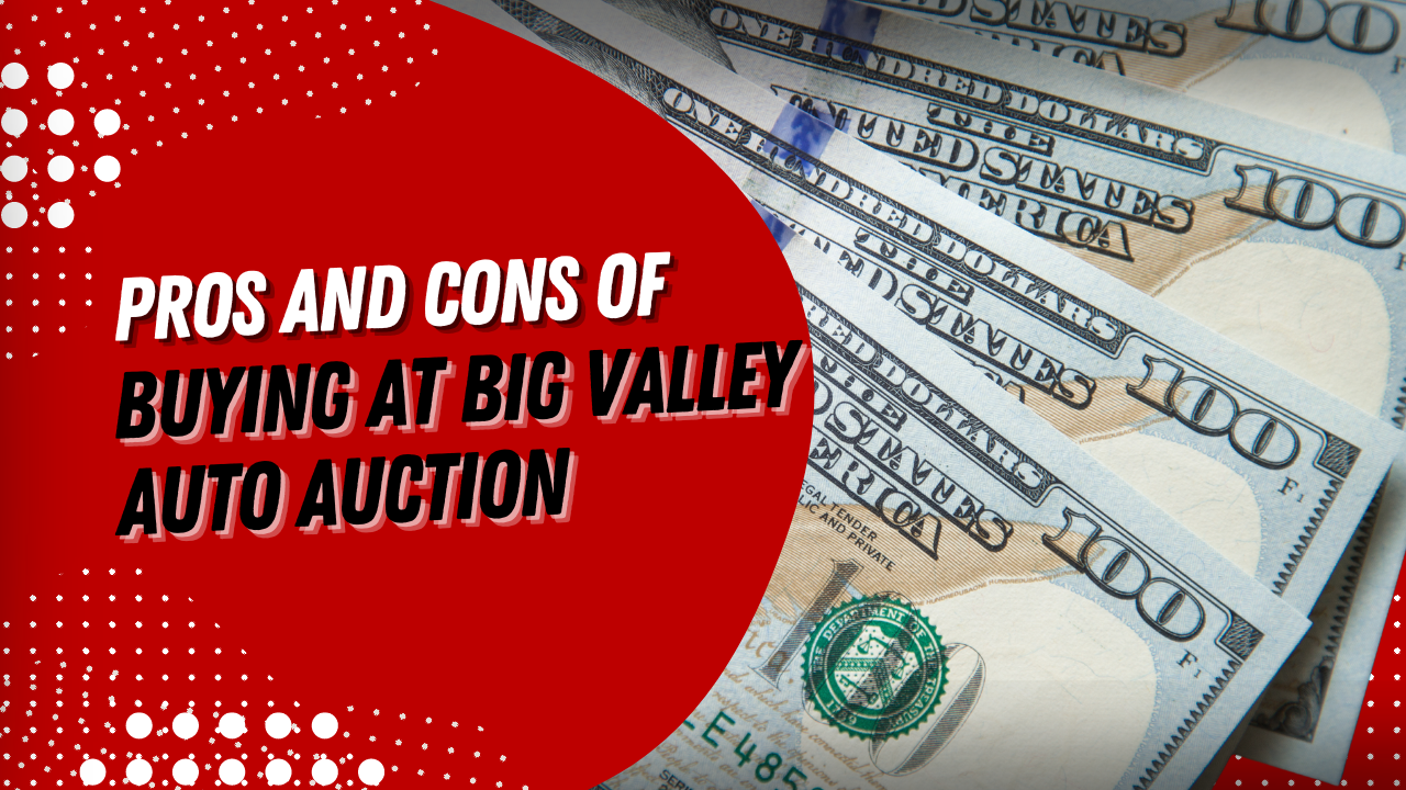 Pros and Cons of Buying at Big Valley Auto Auction